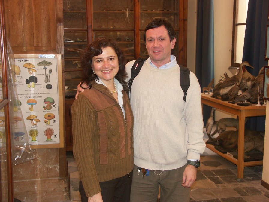 2004: Nuccia e Renato nel laboratorio di scienze