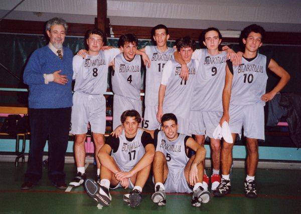 2003: con la squadra dei grandi