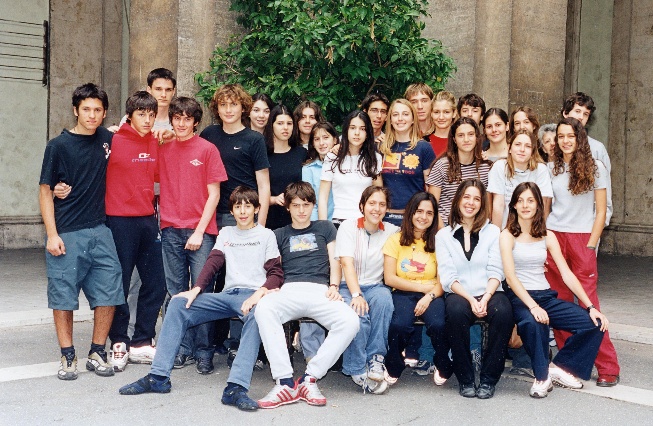 2002: coi miei compagni di classe