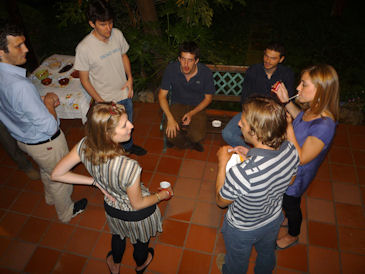 giugno 2010: festa di laurea a Roma con amici e cugini