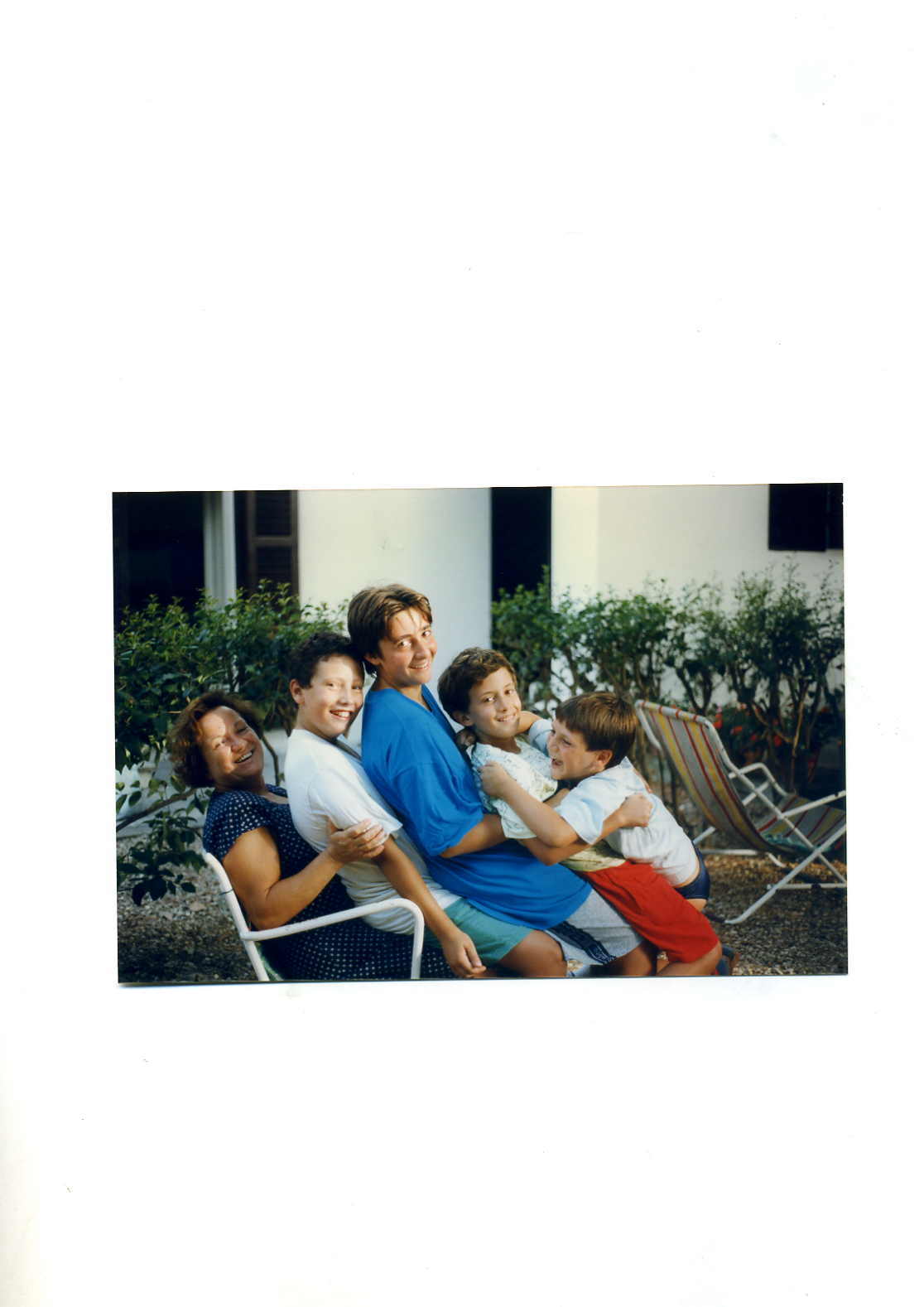con maria, Riccardo, Paolo e Gabriele