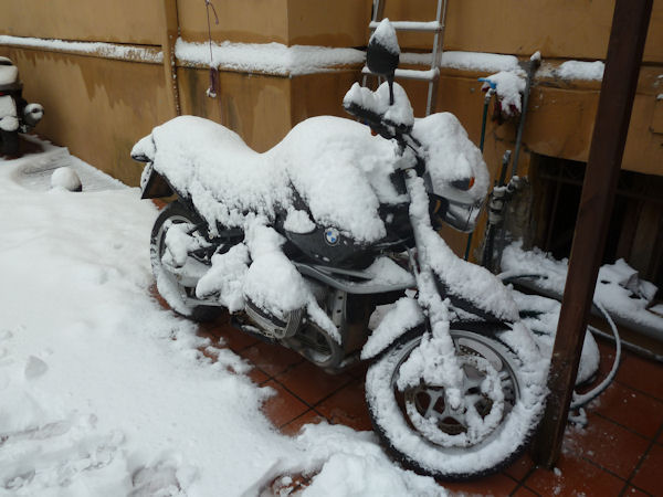 la moto di Marco