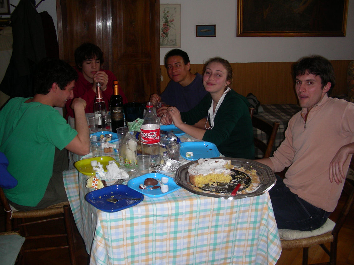 aprile 2007: coi miei cugini