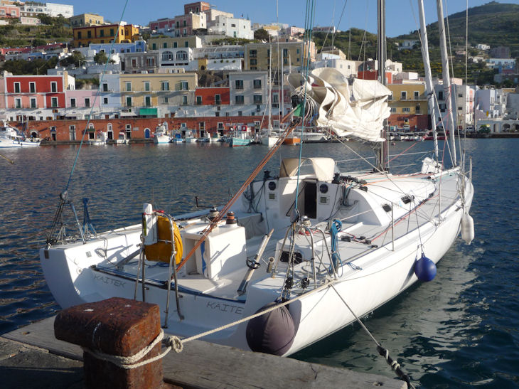 al porto di Ponza