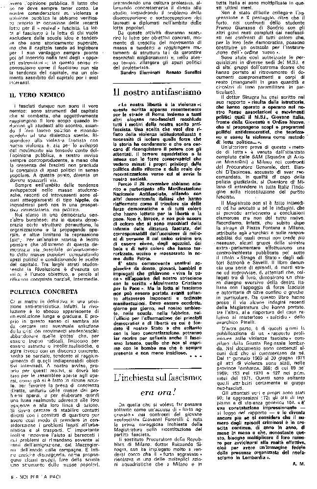 1972: la seconda pagina del noto articolo